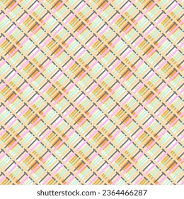 plaid pattern vector set for scarf, pillow case, blanket, cloth, fabric print, Christmas background.