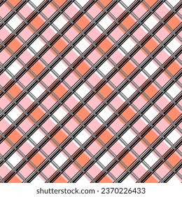 plaid pattern vector set for scarf, pillow case, blanket, cloth, fabric print, Christmas background.