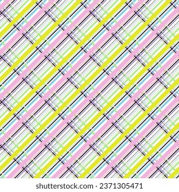 plaid pattern vector set for scarf, pillow case, blanket, cloth, fabric print, Christmas background.