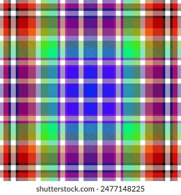 Plaid pattern,Colored Tartan seamless pattern,EPS 10.