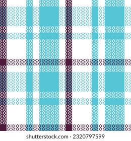 Plaid Patterns Seamless. Abstract Check Plaid Pattern Template for Design Ornament. Seamless Fabric Texture.