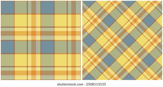 Plaid Patterns Seamless. Abstract Check Plaid Pattern Traditional Scottish Woven Fabric. Lumberjack Shirt Flannel Textile. Pattern Tile Swatch Included.