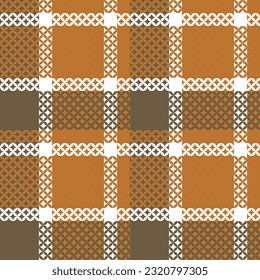 Plaid Patterns Seamless. Checker Pattern Template for Design Ornament. Seamless Fabric Texture.