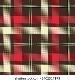 Plaid Patterns Seamless. Checker Pattern Template for Design Ornament. Seamless Fabric Texture.