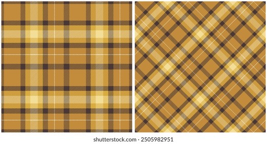 Plaid Patterns Seamless. Checker Pattern Traditional Scottish Woven Fabric. Lumberjack Shirt Flannel Textile. Pattern Tile Swatch Included.