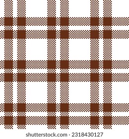 Plaid Patterns Seamless. Checkerboard Pattern Traditional Scottish Woven Fabric. Lumberjack Shirt Flannel Textile. Pattern Tile Swatch Included.