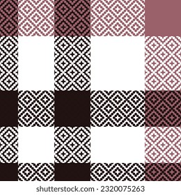 Los Patrones Impresionantes. Clásico Plaid Tartán Seamless Tartán Illustration Vector Set para Scarf, Blanket, Otra Impresión Moderna de Tejido de Invierno de verano de otoño.