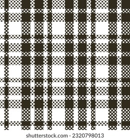 Plaid Patterns Nahtlos. Gingham Patterns Seamless Tartan Illustration Vector Set für Scarf, Blanket, andere moderne Frühjahrsferien Herbst Winter Feiertage Stoffdruck.