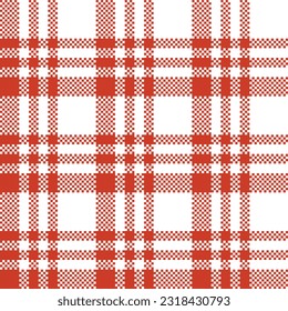 Plaid Patterns Seamless. Scottish Plaid, Seamless Tartan Illustration Vector Set for Scarf, Blanket, Other Modern Spring Summer Autumn Winter Holiday Fabric Print.