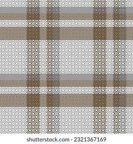 Los Patrones Impresionantes. Vector de Ilustración de Tartán sin soldadura, revestido de plástico y otros materiales de impresión de invierno de verano de primavera moderna.