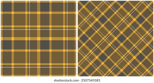 Plaid Patterns Seamless. Scottish Plaid, Seamless Tartan Illustration Vector Set for Scarf, Blanket, Other Modern Spring Summer Autumn Winter Holiday Fabric Print.