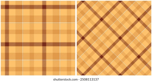 Patrones de cuadros sin costuras. Plantilla de patrón de tartán escocés para adorno de diseño. Textura de tela sin costuras.
