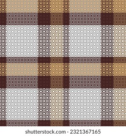 Los Patrones Impresionantes. Tela Escocesa, Tela Tradicional Escocesa. Tejido de fieltro de camisas. Se Incluyó El Espectáculo De Mosaico.