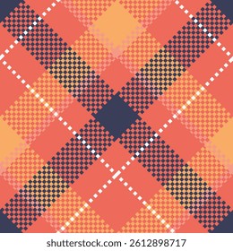 Plaid Patterns Seamless. Tartan Seamless Pattern Traditional Scottish Woven Fabric. Lumberjack Shirt Flannel Textile. Pattern Tile Swatch Included.