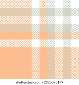 Plaid Patterns Seamless. Tartan Plaid Vector Seamless Pattern. for Scarf, Dress, Skirt, Other Modern Spring Autumn Winter Fashion Textile Design.