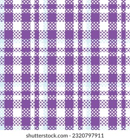 Plaid Patterns Seamless. Tartan Plaid Vector Seamless Pattern. Traditional Scottish Woven Fabric. Lumberjack Shirt Flannel Textile. Pattern Tile Swatch Included.