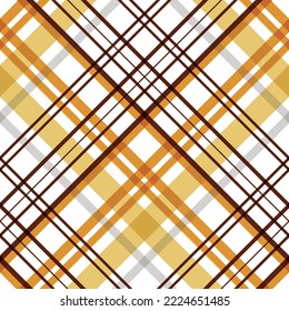 plaid patterns seamless textile is made with alternating bands of coloured (pre-dyed) threads woven as both warp and weft at right angles to each other.