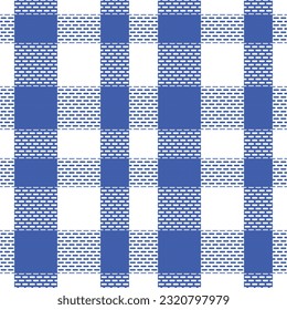 Plaid Patterns Seamless. Traditional Scottish Checkered Background. Traditional Scottish Woven Fabric. Lumberjack Shirt Flannel Textile. Pattern Tile Swatch Included.