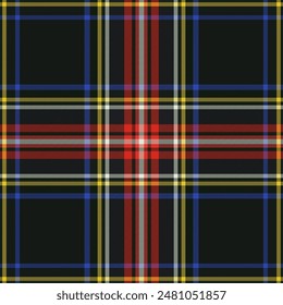 Plaid pattern,Tartan pattern,Check pattern Scottish style of colored lines most perfect design seamless pattern texture for fabric design,EPS 10
