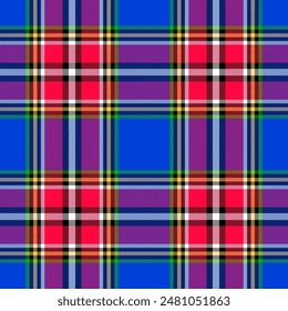 Plaid pattern,Tartan pattern,Check pattern Scottish style of colored lines most perfect design seamless pattern texture for fabric design,EPS 10