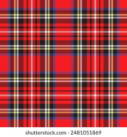 Plaid pattern,Tartan pattern,Check pattern Scottish style of colored lines most perfect design seamless pattern texture for fabric design,EPS 10