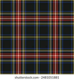 Plaid pattern,Tartan pattern,Check pattern Scottish style of colored lines most perfect design seamless pattern texture for fabric design,EPS 10