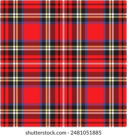 Plaid pattern,Tartan pattern,Check pattern Scottish style of colored lines most perfect design seamless pattern texture for fabric design,EPS 10