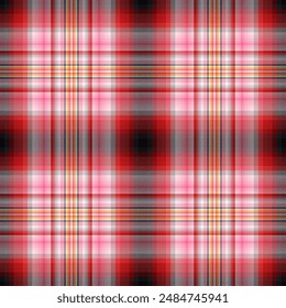 Plaid pattern,Tartan pattern,Check pattern Scottish style of colored lines most perfect design seamless pattern texture for fabric design,EPS 10