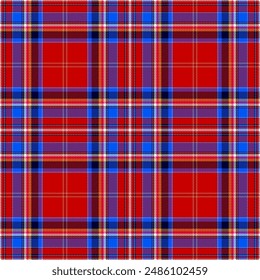 Plaid pattern,Tartan pattern,Colored most perfect seamless pattern for fabric design or wallpaper background,EPS 10.