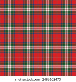 Plaid pattern,Tartan pattern,Colored most perfect seamless pattern for fabric design or wallpaper background,EPS 10.