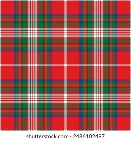 Plaid pattern,Tartan pattern,Colored most perfect seamless pattern for fabric design or wallpaper background,EPS 10.