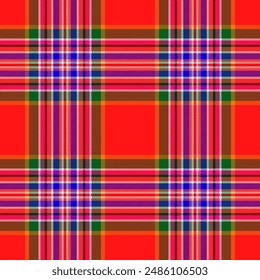 Plaid pattern,Tartan pattern,colored most perfect seamless plaid tartan pattern for fabric design or wallpaper background,EPS 10.