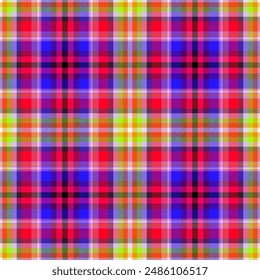 Plaid pattern,Tartan pattern,colored most perfect seamless plaid tartan pattern for fabric design or wallpaper background,EPS 10.