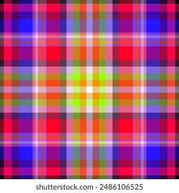 Plaid pattern,Tartan pattern,colored most perfect seamless plaid tartan pattern for fabric design or wallpaper background,EPS 10.