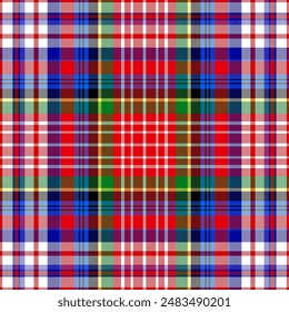 Plaid pattern,Tartan pattern,colored seamless plaid tartan pattern for fabric design or wallpaper background,EPS 10.