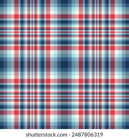 Plaid pattern,Tartan pattern,colored seamless plaid tartan pattern for fabric design or wallpaper background,EPS 10.