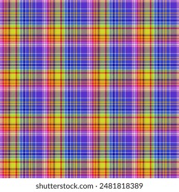 Plaid pattern,Tartan seamless colored pattern, classic pattern seamless tartan febric desin,EPS 10.