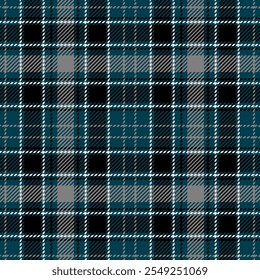 Patrón de cuadros, tartán sin costuras. Esta es una Ilustración vectorial a cuadros a cuadros. Diseño para decorativo, Fondo de pantalla, camisas, ropa, manteles, mantas, envoltura, textil, tela, textura