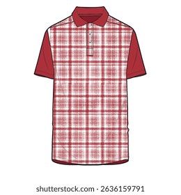 plaid polo t shirt design. menswear, polo t-shirt, pattern design, fashion and more