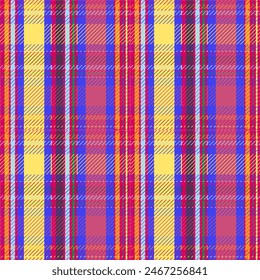 Plaid Red Pink Oriental Seamless Pattern For Background, Carpet, Wallpeper, Fabric, Vector, Illustration, Embroidery Style
