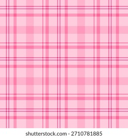 Padrão de repetição xadrez em rosa.Tartan verificar padrão sem costura.Vetor ilustração geométrica de fundo para tecido e papel.