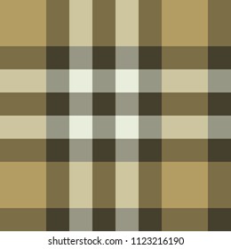 Plaid Scottish pattern. Seamless texture, fabric, vector illustration