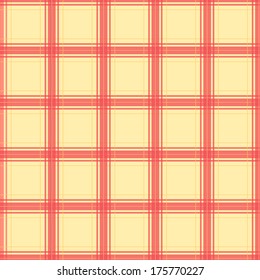 plaid in Scottish style, kilt, vector illustration