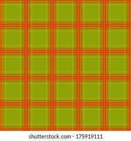 plaid in Scottish style, kilt, vector illustration
