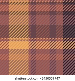 Cuadros a cuadros de escote de Vector textil con una textura de fondo de tela en colores rojo y pastel.