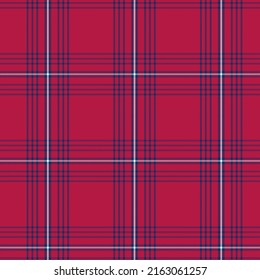 Plaid Seamless. Pastel gingham pattern. Background for memory day, independens usa. Wallpaper, blanket.