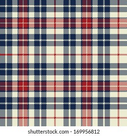 Plaid seamless pattern