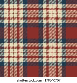 Plaid seamless pattern