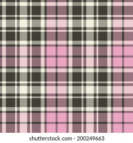 Plaid seamless pattern