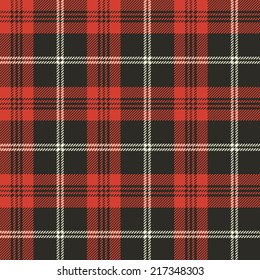 Plaid seamless pattern